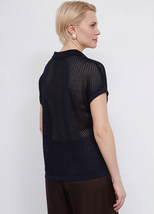 Джемпер жен. 310563.33303.9600N Тёмно синий (3)