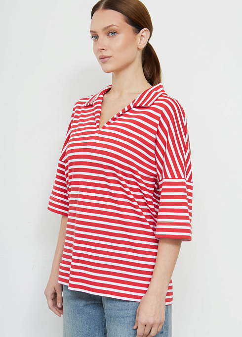 Джемпер жен. 310783.6_313.0245S Бело-красный (4)