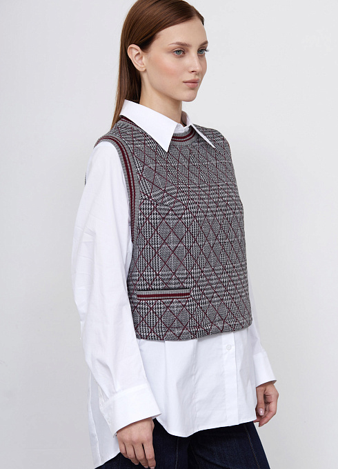 Жилет жен. 380021.03313.7347P Серо-розовый  (5)