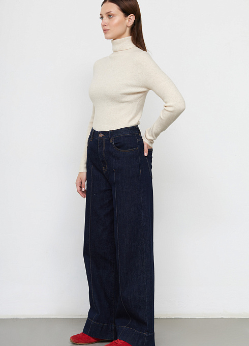 Брюки жен. 320211.26304.9600N Тёмно-синий (3)