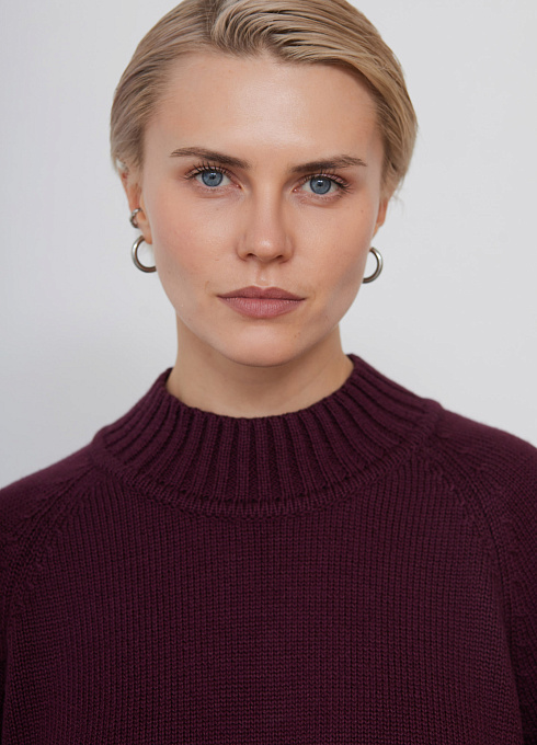 Джемпер жен. 310536.05303.4700N Бордо (1)