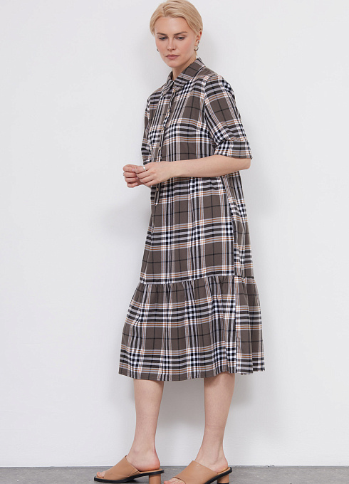 Платье жен. 368721.11312.3401P Хаки (3)