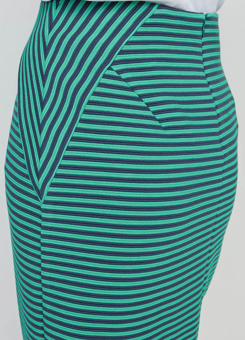 Юбка жен. 350042.6_313.2994S Зелено-синий  (2)