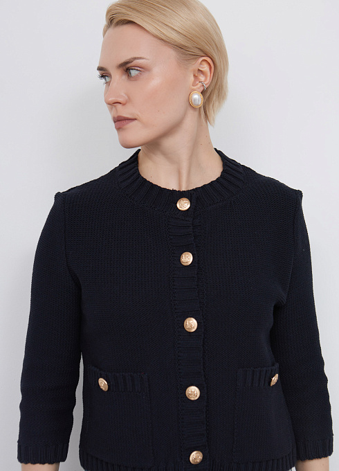 Жакет жен. 370229.15303.9600N Темно-синий (1)
