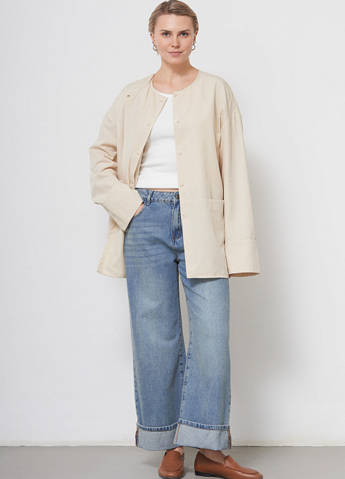 Жакет жен. 370089.03312.2200N Ваниль (2)