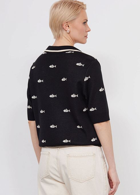 Джемпер жен. 310564.33303.8207A Чёрный (4)
