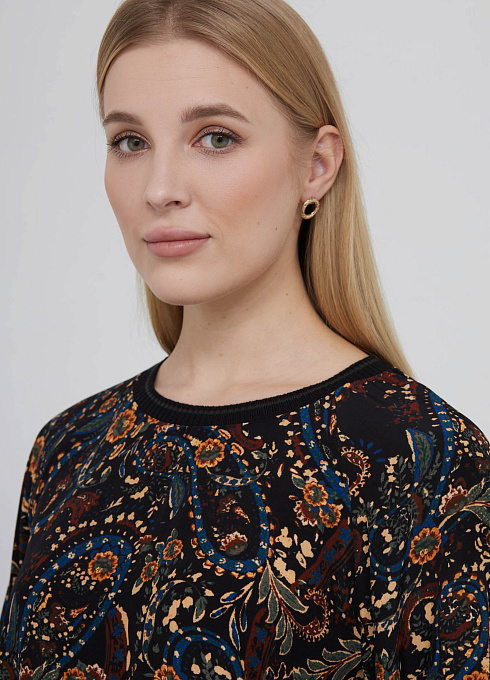 Блуза жен. 310903Т.03312.8201Y Чёрный  (5)