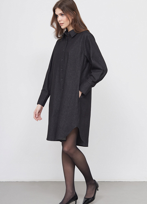 Платье жен. 364357.11312.8201M Чёрный  (6)