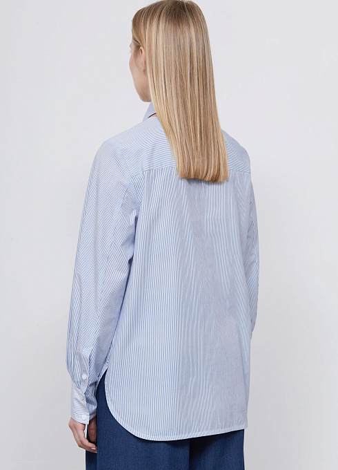 Блузка жен. 311122.03312.0284S Бело-голубой  (5)
