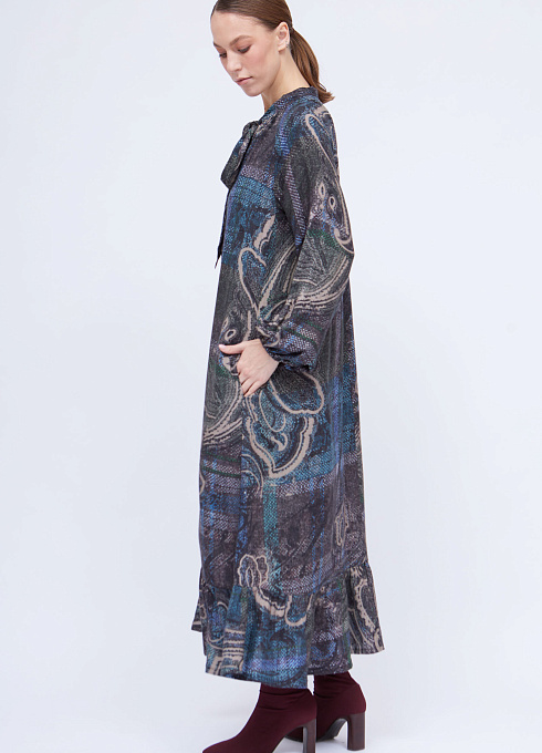 Платье жен. 360299.03312.7401G Антрацит  (5)