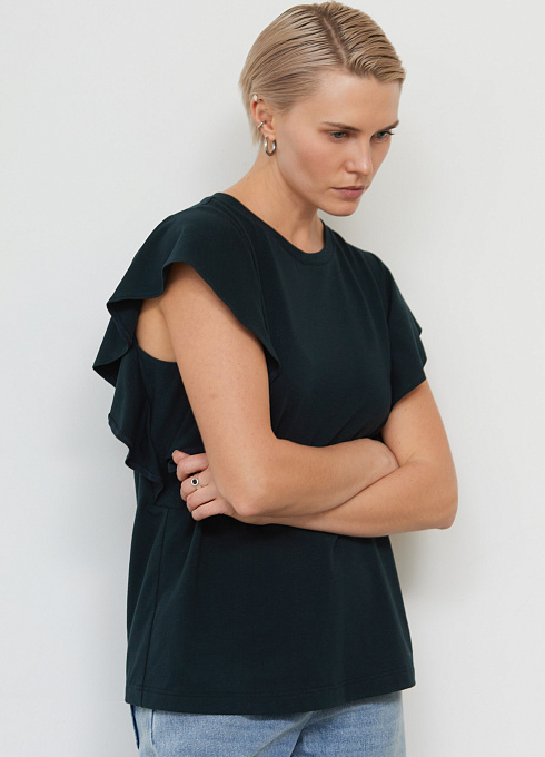 Джемпер жен. 310900УК.6_313.3500N Тёмно-зелёный (3)