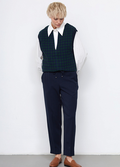 Брюки жен. 320178.09312.9600N Тёмно-синий  (4)