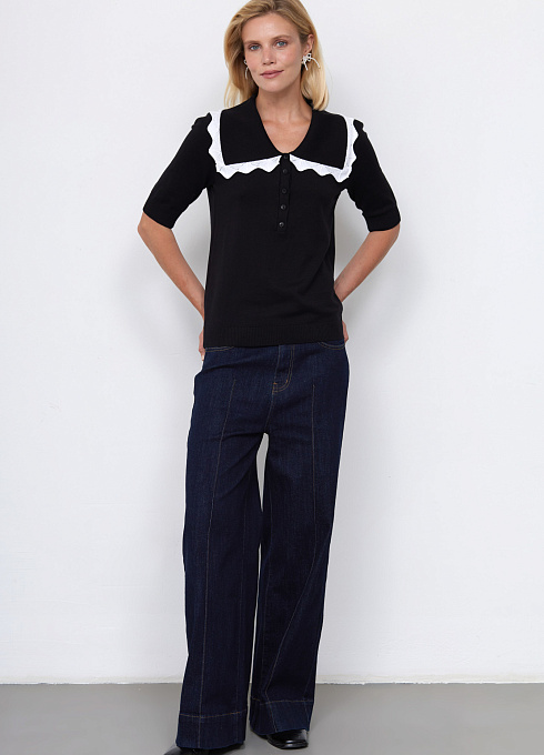 Джемпер жен. 310514.33303.8200N Чёрный  (2)