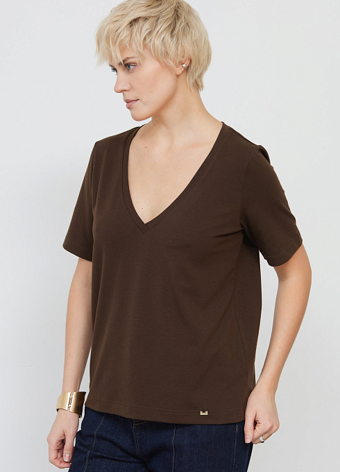 Джемпер жен. 311105Б.6_313.1100N Коричневый (3)