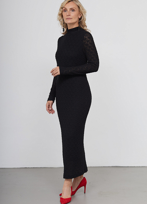 Платье жен. 360246УД.03313.8200F Черный  (3)