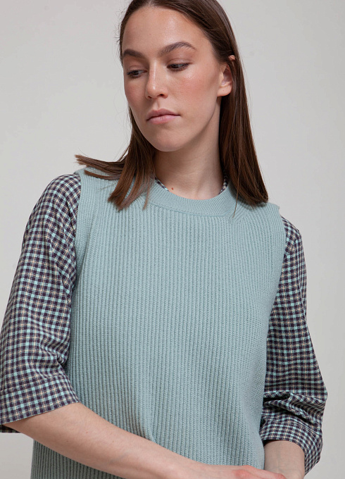 Жилет жен. 380056.33303.1200N Бирюзовый (5)