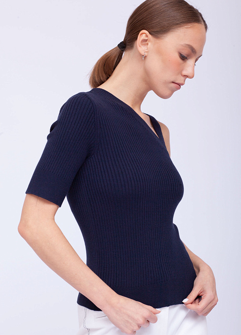 Джемпер жен. 310352.33303.9600N Тёмно-синий  (5)