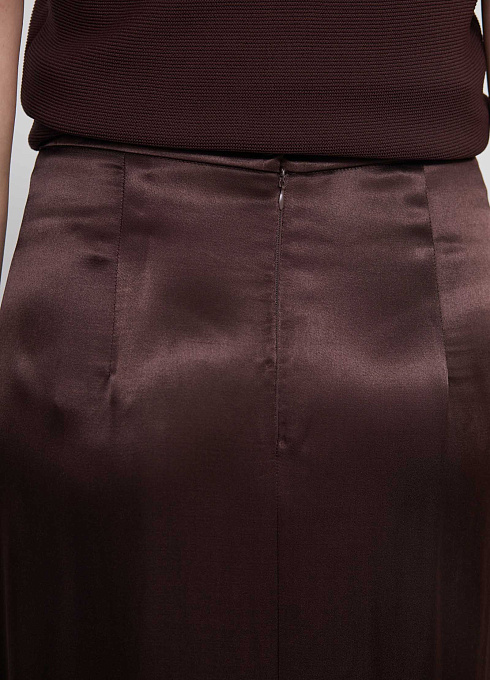 Юбка жен. 350065Б.03312.1100N Шоколадный (1)